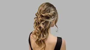 Elegant updo hairstyle